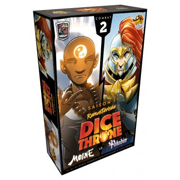 Dice Throne S1 - Moine VS Paladin